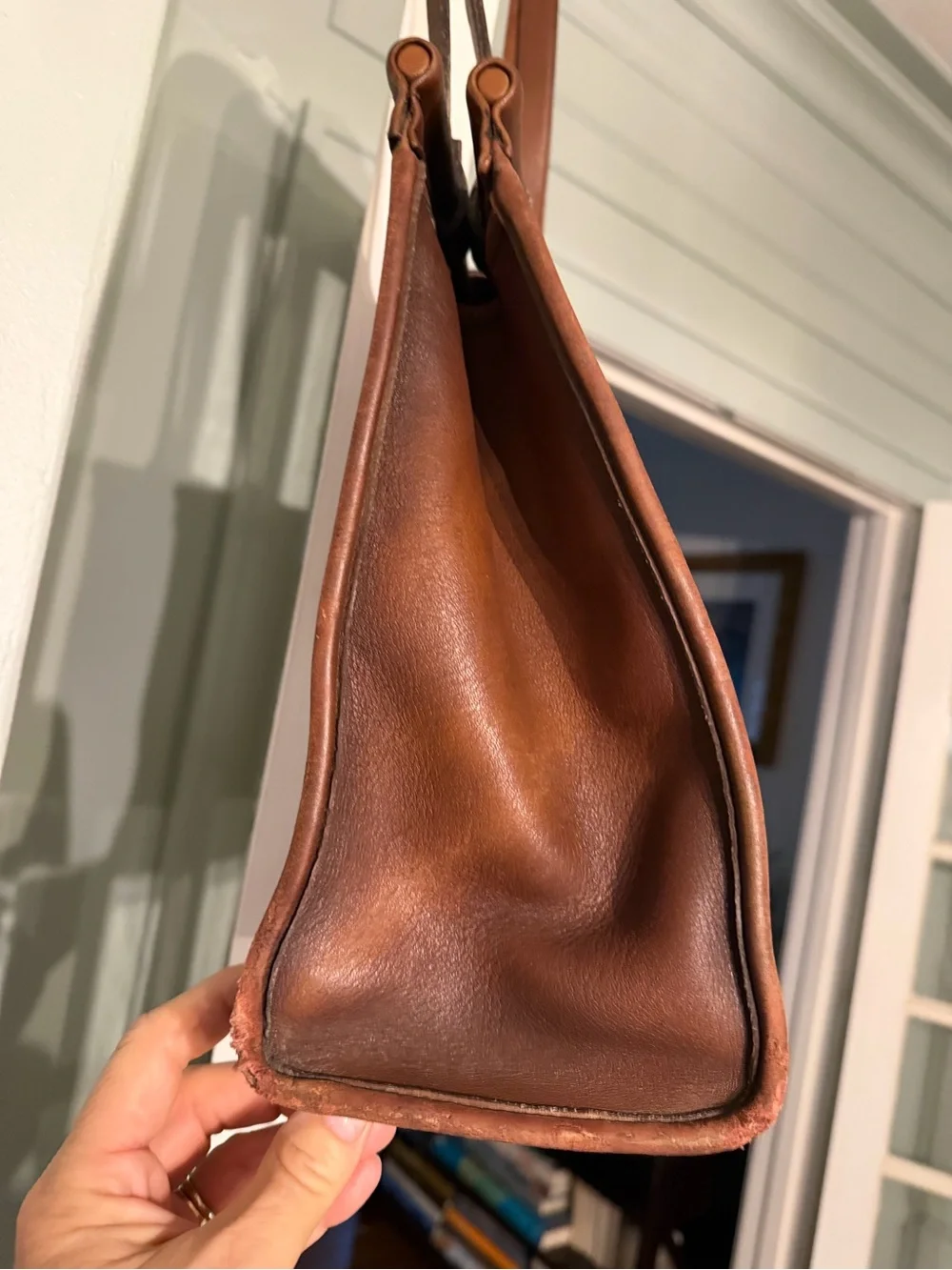 Coach Vintage Brown Leather Barclay Tote bag